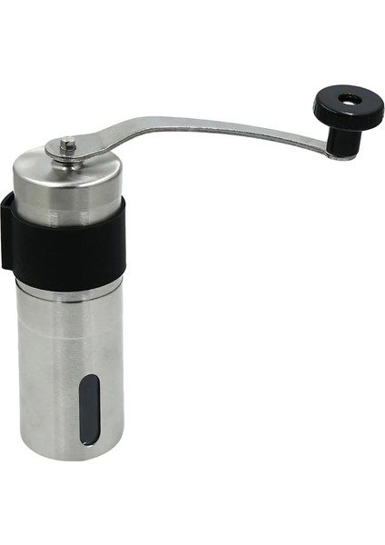 4.8X18.6 Gümüş Kahve Değirmeni Mini Paslanmaz Çelik El Manuel El Yapımı Kahve Çekirdeği Çapak Değirmenleri Değirmen Mutfak Aracı Öğütücüler (Yurt Dışından) indirimleri