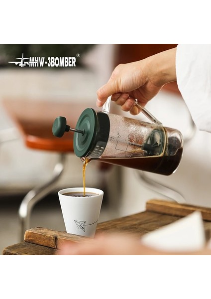 Kırmızı Mhw-3bomber 15 Oz Fransız Basın Kahve Makinesi Temizle Soğuk Demlemek Isıya Dayanıklı Dayanıklı Taşınabilir Kamp Seyahat Cezve Hediyeler (Yurt Dışından)
