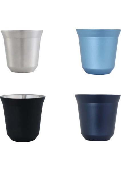 Donanma 80 ml Süt Su Içecek Kahvaltı Bardak Şişe 304 Paslanmaz Çelik Espresso Bardak Çift Duvar Termal Yalıtımlı Kapsül Kahve Kupa (Yurt Dışından) fiyatları