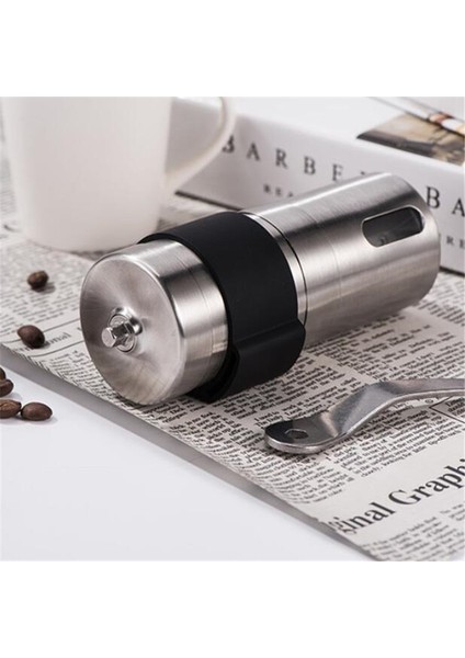 4.8X18.6 Gümüş Kahve Değirmeni Mini Paslanmaz Çelik El Manuel El Yapımı Kahve Çekirdeği Çapak Değirmenleri Değirmen Mutfak Aracı Öğütücüler (Yurt Dışından) modelleri