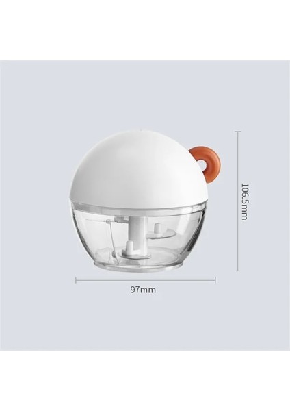 Orange Mutfak Sarımsak Çektirme Çok Fonksiyonlu Manuel Sarımsak Çektirme Ev Mini Kıyma Meyve ve Sebze Kıyma Mutfak Malzemeleri (Yurt Dışından)
