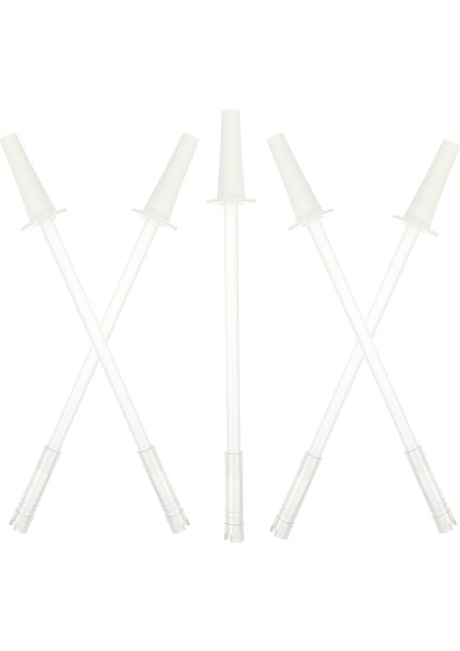 24X3X3CM 5 Takım Su Sürahisi Payet Düz Şişe Silikon Smoothie Yalıtımlı Kiti Şeffaf Hidro Içme Geniş Ağızlı Şişe (Yurt Dışından) fırsatları