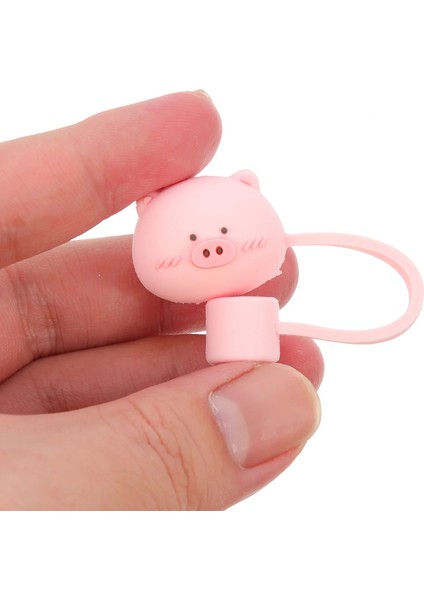 Çeşitli Renk 8 Adet Koruyucu Kahve Bardağı Bardak Sevimli Topper Yeniden Kullanılabilir Içme Ipuçları Paslanmaz Çelik Kapaklar Silika Jel Silikon Toz Tıkaçları (Yurt Dışından) fırsatları