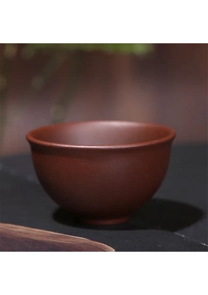 Mor L 2 Adet/takım Yixing Mor Kil Çay Fincanları El Yapımı Mor Çamur Çay Bardağı Çin Kung Fu Çay Seti Doğal Çay Kase Ofis Içme Bardakları (Yurt Dışından)