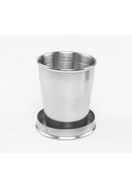 75ML Tümü Paslanmaz Çelik Katlanır Geri Çekilebilir Bardak Katlanır Bardak Blackjack Kupası Seyahat Açık Katlanabilir Bardak 75ML (Yurt Dışından) indirimleri