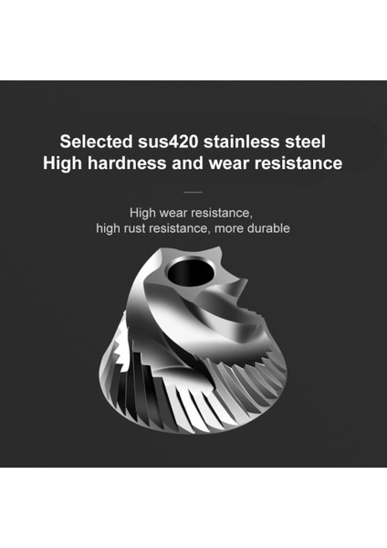 03 Manuel Kahve Değirmeni El Kahve Çekirdeği Çapak Öğütücüler Cnc Paslanmaz Çelik Çekirdek R02 Manuel Öğütücü Gri Ev Coffeeware (Yurt Dışından) indirimleri