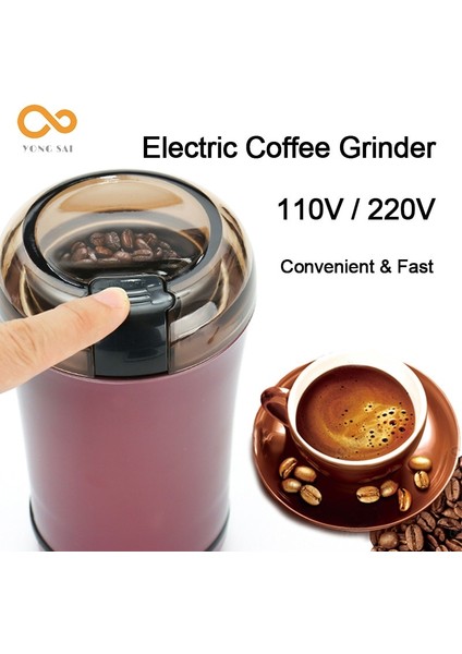 110V Beyaz Ingiltere Elektrik Fişi 110V 220V Kahve Öğütücü Fındık Fasulye Tahıllar Değirmen Otlar Paslanmaz Çelik Elektrikli Taşlama Makinesi Çok Fonksiyonlu Gıda Öğütücü (Yurt Dışından) indirimleri