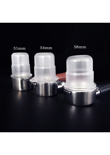 Şeffaf 54MM Kahve Dozaj Bardağı Şeffaf Plastik Espresso Kahve Makinesi Accessrioes Coffeeware 51MM/54MM/58MM Portafilter ile Uyumlu (Yurt Dışından)
