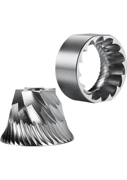 Paslanmaz Çelik 1 Takım Kahve Öğütücü Disk Paslanmaz Çelik Fasulye Taşlama Diski Kahve Makinesi Aksesuarları Espresso Öğütücü Disk Mutfak Malzemeleri (Yurt Dışından)