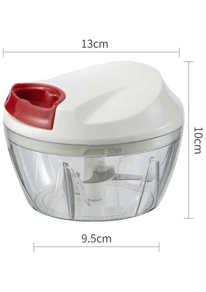 Beyaz Yeni Stil Çok Fonksiyonlu Yüksek Hızlı Tasarım Sebze Meyve Büküm Parçalayıcı Manuel Kıyma Makinesi Kıyıcı Sarımsak Kesici Cocina Araçları (Yurt Dışından) fiyatları