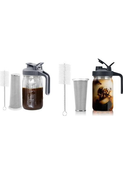 Siyah Soğuk Demleme Kahve Makinesi Soğuk Demleme Kahve Makinesi Filtresi Paslanmaz Çelik Buzlu Demleme Kahve, Buzlu Çay B Için Süper Yoğun Filtre (Yurt Dışından) fırsatları