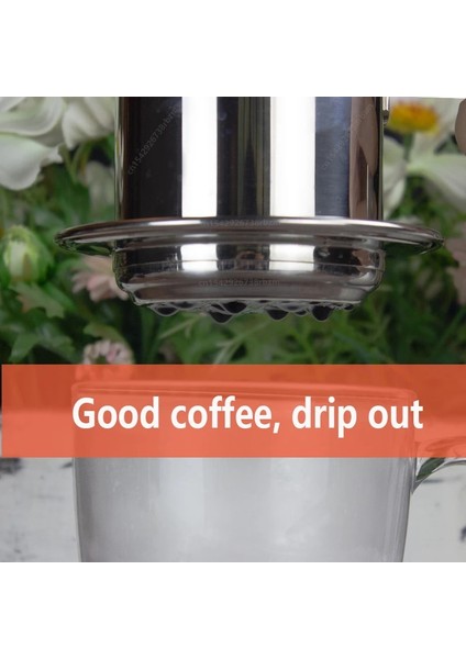 Siyah Parlak Vietnam Tarzı Kahve Filtresi Kupa Bardak Sürahi Paslanmaz Çelik Metal Damla Kahve Fincan Filtre Makinesi Süzgeç Serin Mükemmel Coffeeware (Yurt Dışından) fırsatları