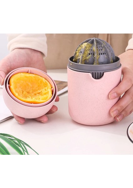 Pembe Manuel Limon Sıkacağı Mini Meyve Sıkacağı El Limon Portakal Narenciye Sıkacağı Kapasiteli Makine Meyve Sıkacağı Makinesi Aracı (Yurt Dışından) fırsatları
