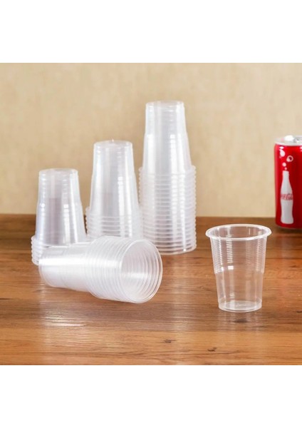 165 ml 50 Adet Şeffaf Plastik Tek Kullanımlık Bardak Parti Shot Bardakları Tumbler Şarap Çay Kahve Fincanı Jöle Dondurma Bardak Doğum Günü Dondurma Fincan (Yurt Dışından)