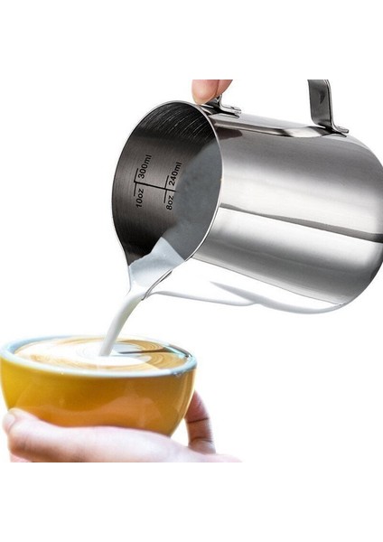900 ml Çift Ölçekli Barista Zanaat Kahve Latte Süt Köpürtme Sürahisi Sürahi Kahve Dükkanı Paslanmaz Çelik Süt Köpürtme Sürahisi Espresso Kahve Sürahi (Yurt Dışından) modelleri