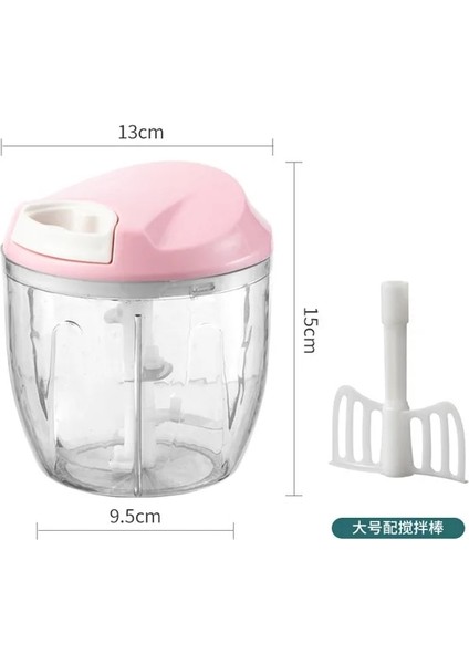 PINK-900ML 500/900ML Manuel Et Kıyma Sarımsak Kıyıcı Döndür Sarımsak Presi Kırıcı Sebze Soğan Kesici Mutfak Pişirme Aksesuarları (Yurt Dışından) fiyatları