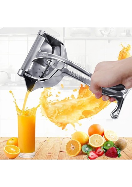 1 Adet Manuel Meyve Suyu Sıkacağı Paslanmaz Çelik El Basınçlı Portakal Sıkacağı Nar Limon Sıkacağı Mutfak Aksesuarları (Yurt Dışından) fırsatları