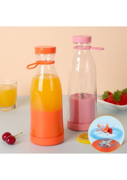 Mor 420 ml Taşınabilir Elektrikli Blender Mini Meyve Suyu Karıştırıcı USB Elektrikli Meyve Sıkacağı Fincan Meyve Smoothie Milk Shake 6 Bıçaklı Küçük Blender (Yurt Dışından) fiyatları