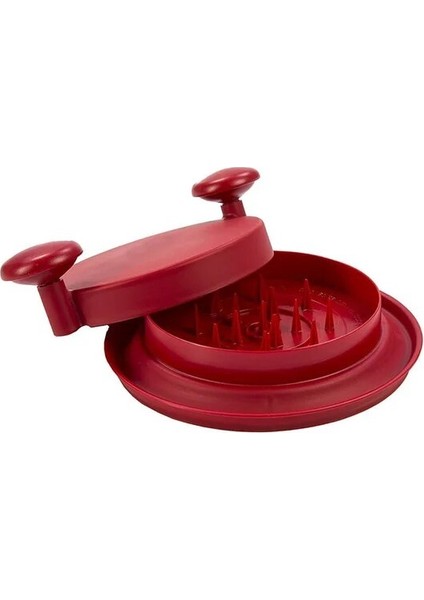 Kırmızı 25X25X8.8 cm Parçalama Makinesi Kıyma Makinesi Domuz Sığır Eti ve Tavuk Kıyıcı Çok Fonksiyonlu Ezici Gıda Mutfak Aletleri (Yurt Dışından)