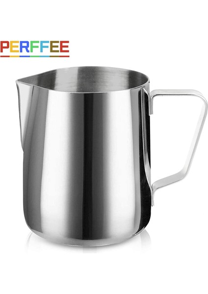 350 ml Paslanmaz Çelik Süt Köpürtme Sürahi Dumanı Tüten Süt Kahve Sürahisi Cappuccino Latte Sanat Espresso Barista Buhar Bardağı 150/350/600 ml (Yurt Dışından) modelleri