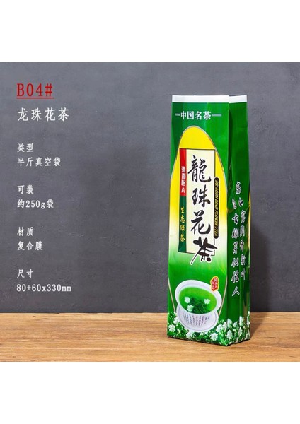 Ginseng Oolong Çantası 250G Anxi Kravat Guan Yin Çay Poşeti Vakum Paketleme Poşeti Yasemin Ejderha Inci Plastik Poşet Siyah Süt Ginseng Oolong Sıkıştırma Torbası (Yurt Dışından)