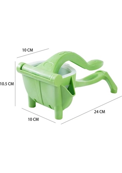 Yeşil Manuel Sıkacağı Sıkacağı Ekstruder Portakal Basın Meyve Limon Karpuz Nar Çok Fonksiyonlu Narenciye Sıkacakları El Meyve Gıda (Yurt Dışından)