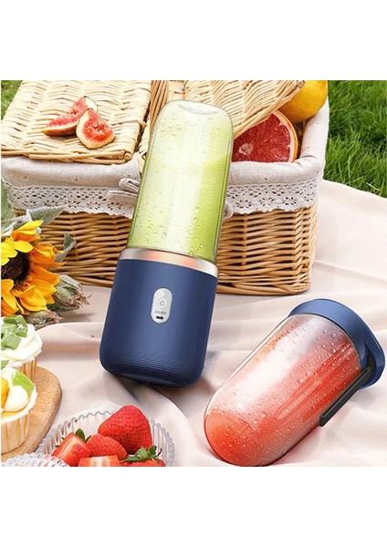 El Modeli Taşınabilir Meyve Sıkacağı Blender Elektrikli Meyve Sıkacağı Bardağı USB Şarj Meyve Suyu Sıkacağı Bardak Sıkacağı Smoothie Mikser Ev Makinesi Taşınabilir Blender (Yurt Dışından)