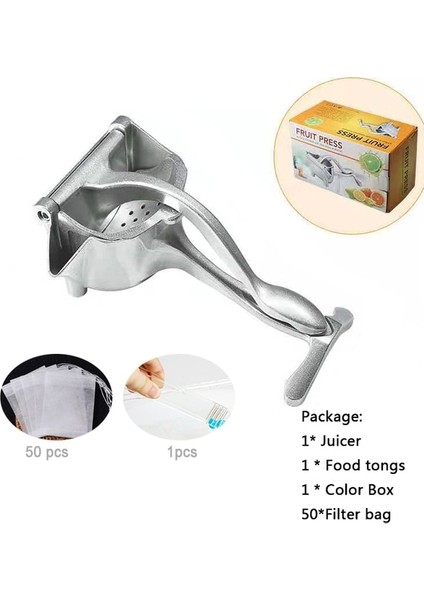 Tip C 2 Takım/3 Takım/6 Takım Manuel Meyve Suyu Sıkacağı Alüminyum Alaşımlı El Basınçlı Portakal Sıkacağı Nar Limon Sıkacağı Mutfak Aksesuarları (Yurt Dışından)