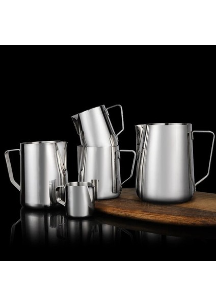 1500ML STYLE03 Fantastik Mutfak Paslanmaz Çelik Süt Köpürtme Sürahisi Barista Craft Espresso Kahve Sürahi Kahve Latte Süt Köpürtme Sürahisi Sürahi (Yurt Dışından)