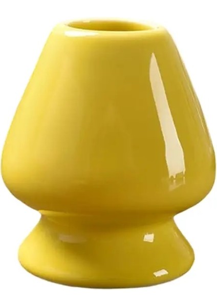 Sarı Matcha Çırpma Standı Matcha Çırpma Kabı El Yapımı Çırpma Tutucu Mutfak Ev Için (Yurt Dışından)