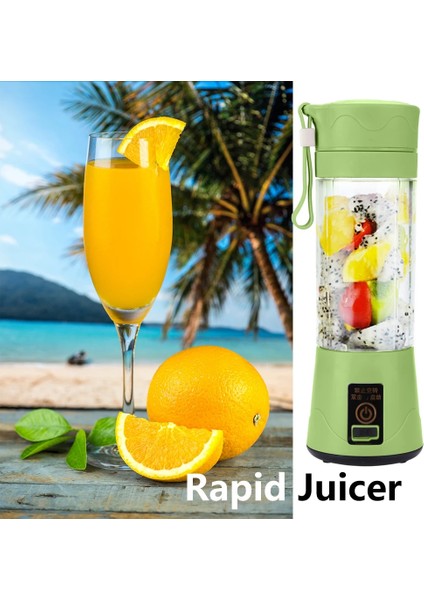 380 ml Mor Taşınabilir Elektrikli Meyve Sıkacağı USB Şarj Limon Portakal Blender Mini Meyve Suyu Sıkma Bardağı 2/6 Bıçaklı Sıkacağı Ev Meyve Suyu Yapma Makinesi (Yurt Dışından) fırsatları