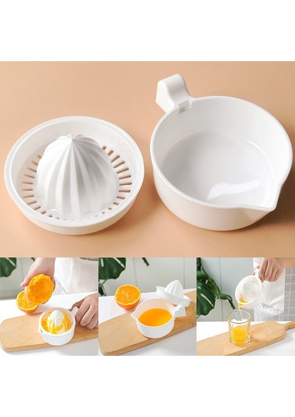 1 Adet Beyaz Mutfak Manuel Portakal Sıkacağı Limon Sıkacağı Plastik Meyve Aracı Mini Blender Taşınabilir Narenciye Sıkacağı Makinesi Mutfak Aksesuarları (Yurt Dışından) fiyatları