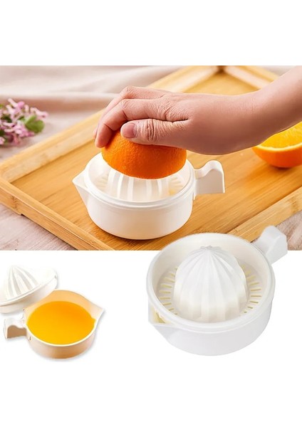 1 Adet Beyaz Mutfak Manuel Portakal Sıkacağı Limon Sıkacağı Plastik Meyve Aracı Mini Blender Taşınabilir Narenciye Sıkacağı Makinesi Mutfak Aksesuarları (Yurt Dışından) indirimleri