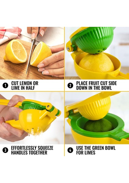 2'si 1 Arada Limon Sıkma 2'si 1 Arada Taze Portakal Narenciye Kireç Limon Sıkacağı Taze Meyve Suyu Baskı Metal El Basın Çıkarıcı Taşınabilir Manuel Meyve Sıkacağı (Yurt Dışından) indirimleri