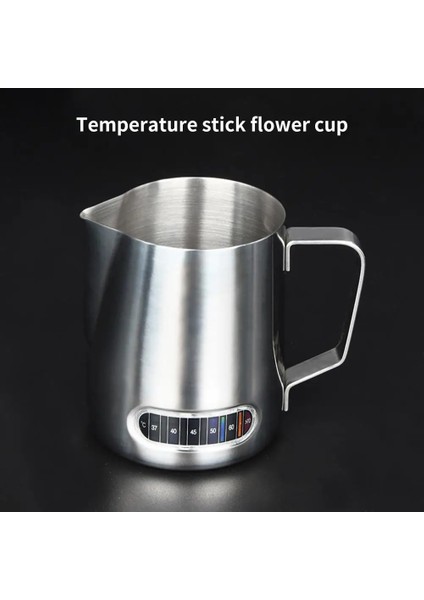 350ML Kahve Latte Süt Köpürtme Sürahisi Süt Köpürtücü Sürahi Paslanmaz Çelik Sürahi Espresso Barista Sürahi Süt Tenceresi Kahve Aksesuarları (Yurt Dışından) fiyatları