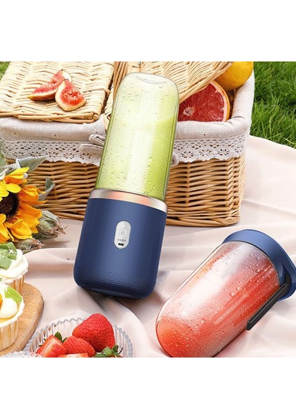 300ML-SET 2-Pembe Meyve Sıkacağı Bardak Seti Taşınabilir Elektrikli Meyve Suyu USB Mikser Makinesi Otomatik Smoothie Blender Limon Portakal Meyve Sıkacağı Kablosuz Blender (Yurt Dışından)