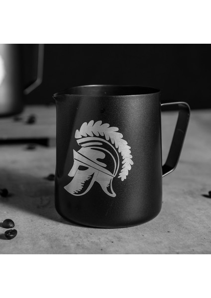 Mat Siyah 20OZ 600ML Yapışmaz Kaplama Paslanmaz Çelik Espresso Buharda Pişirme Süt Köpürtme Sürahi Kahve Barista Craft Latte Cappuccino Krem Köpüğü Sürahi (Yurt Dışından) fiyatları