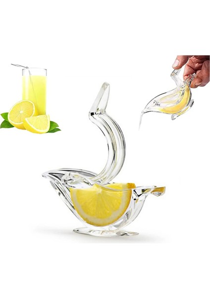 Balık Şekli Manuel Limon Sıkacağı Akrilik Limon Dilim Sıkacağı Taşınabilir Şeffaf Meyve Sıkacağı Kuş Şekli El Sıkacağı Portakal Limon Kireç (Yurt Dışından) fiyatları