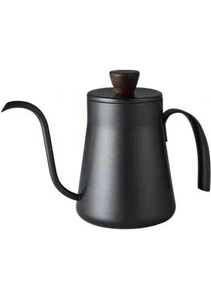 Kapaklı 400ML Kuğu Boyun Su Isıtıcısı Ince Ağızlı Şişe Paslanmaz Çelik Kalınlaşmak Kahve Damlatıcı Pot Su Isıtıcısı Ev Mutfak Gadget Su Isıtıcısı Su Kabı (Yurt Dışından)