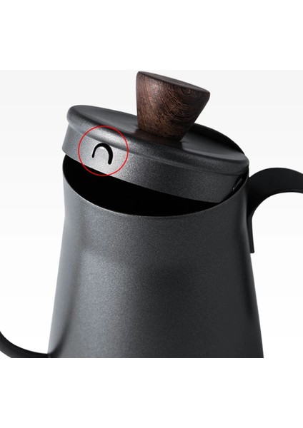 Kapaklı 400ML Kuğu Boyun Su Isıtıcısı Ince Ağızlı Şişe Paslanmaz Çelik Kalınlaşmak Kahve Damlatıcı Pot Su Isıtıcısı Ev Mutfak Gadget Su Isıtıcısı Su Kabı (Yurt Dışından)