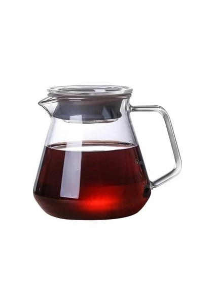 Küçük Kahve Botter 400ML 600ML 800ML Dayanıklı Cam Kahve Makinesi Cezve Espresso Kahve Makinesi Paslanmaz Çelik Filtre ile Damlama Kabı Üzerine Dökün (Yurt Dışından)