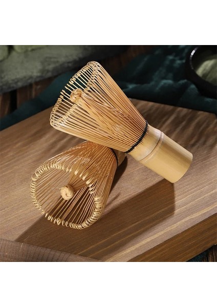 04 Çay Seti Bambu Tranditional Matcha Seti Çay Kaşığı ve Kepçe Töreni Bambu Chasen Ev Mutfak Çay Yapma Araçları Aksesuarları (Yurt Dışından)