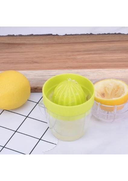 Kırmızı Çok Fonksiyonlu Ev Manuel Meyve Sıkacağı Mutfak Gadget Dereceli Bardak Sıkacağı ile Portakal Limon Sıkacağı (Yurt Dışından) fiyatları