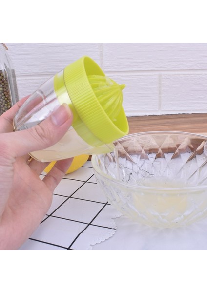 Kırmızı Çok Fonksiyonlu Ev Manuel Meyve Sıkacağı Mutfak Gadget Dereceli Bardak Sıkacağı ile Portakal Limon Sıkacağı (Yurt Dışından) fırsatları