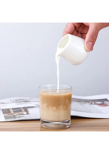 B Şeker Kreması Süt Tencere Sürahi Seramik Baharat Kavanoz Kreması Konteyner Fincan Sofra Beyaz Mutfak Aletleri Süt Sürahisi Coffeeware (Yurt Dışından) fırsatları