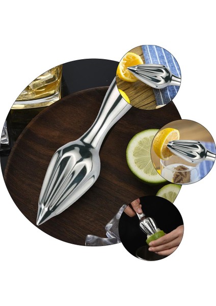 Gümüş 20X4.1 cm Meyve Sıkacağı Sıkacağı Limon Manuel Oyucu Narenciye El Meyve Portakal Pres Çelik Paslanmaz Sıkacakları Metal Alet Mutfak Çıkarıcı Makinesi (Yurt Dışından) fiyatları
