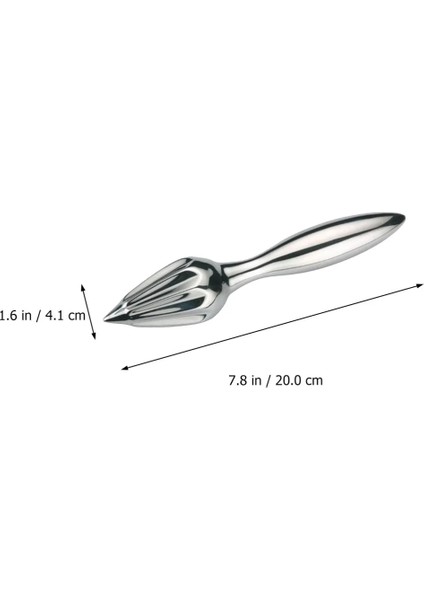 Gümüş 20X4.1 cm Meyve Sıkacağı Sıkacağı Limon Manuel Oyucu Narenciye El Meyve Portakal Pres Çelik Paslanmaz Sıkacakları Metal Alet Mutfak Çıkarıcı Makinesi (Yurt Dışından) indirimleri