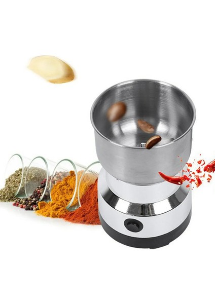 Elektrikli Kahve Değirmeni Çok Fonksiyonlu Un Freze Makinesi Tahıl Fındık Fasulye Baharat Tahıl Öğütücü Ev Kahve Değirmeni (Yurt Dışından) modelleri
