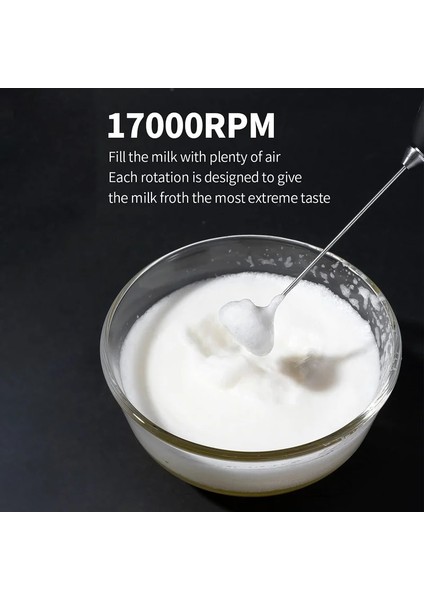 Mor Elektrikli Süt Köpürtücü Süt Cappuccino Çırpma Karıştırıcı Paslanmaz Çelik Çırpma Teli Kuru Süt Karışımları Kahve Aksesuarları (Yurt Dışından)