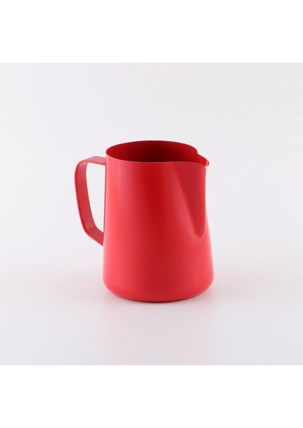 Turuncu 400ML Süt Köpürtme Sürahisi Süt Köpürtücü Sürahi Paslanmaz Çelik Köpürtme Sürahisi Espresso Barista Sürahi Süt Tenceresi Kahve Aksesuarları (Yurt Dışından) fırsatları
